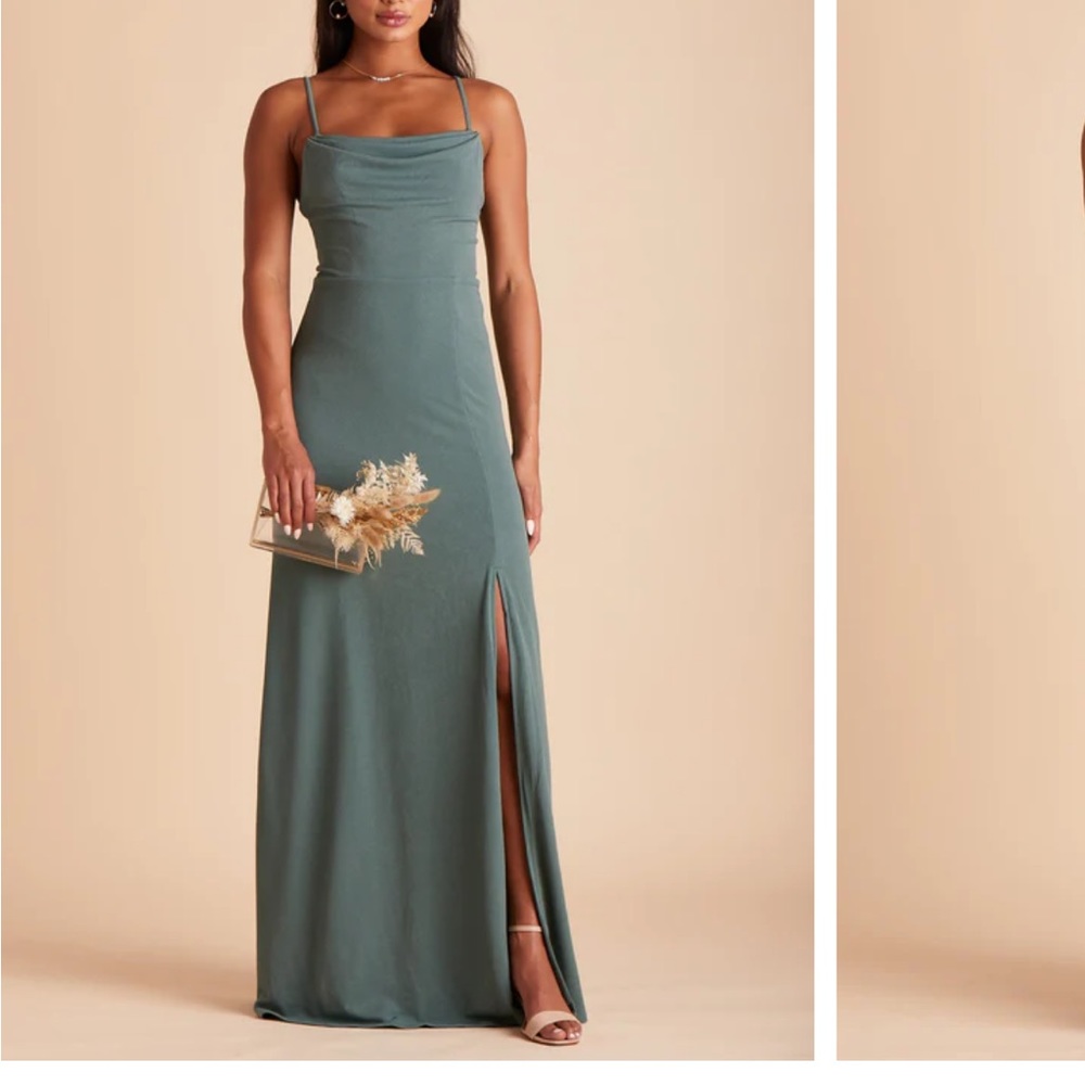 Birdy Grey Ash Crepe Dress - Sea Glass